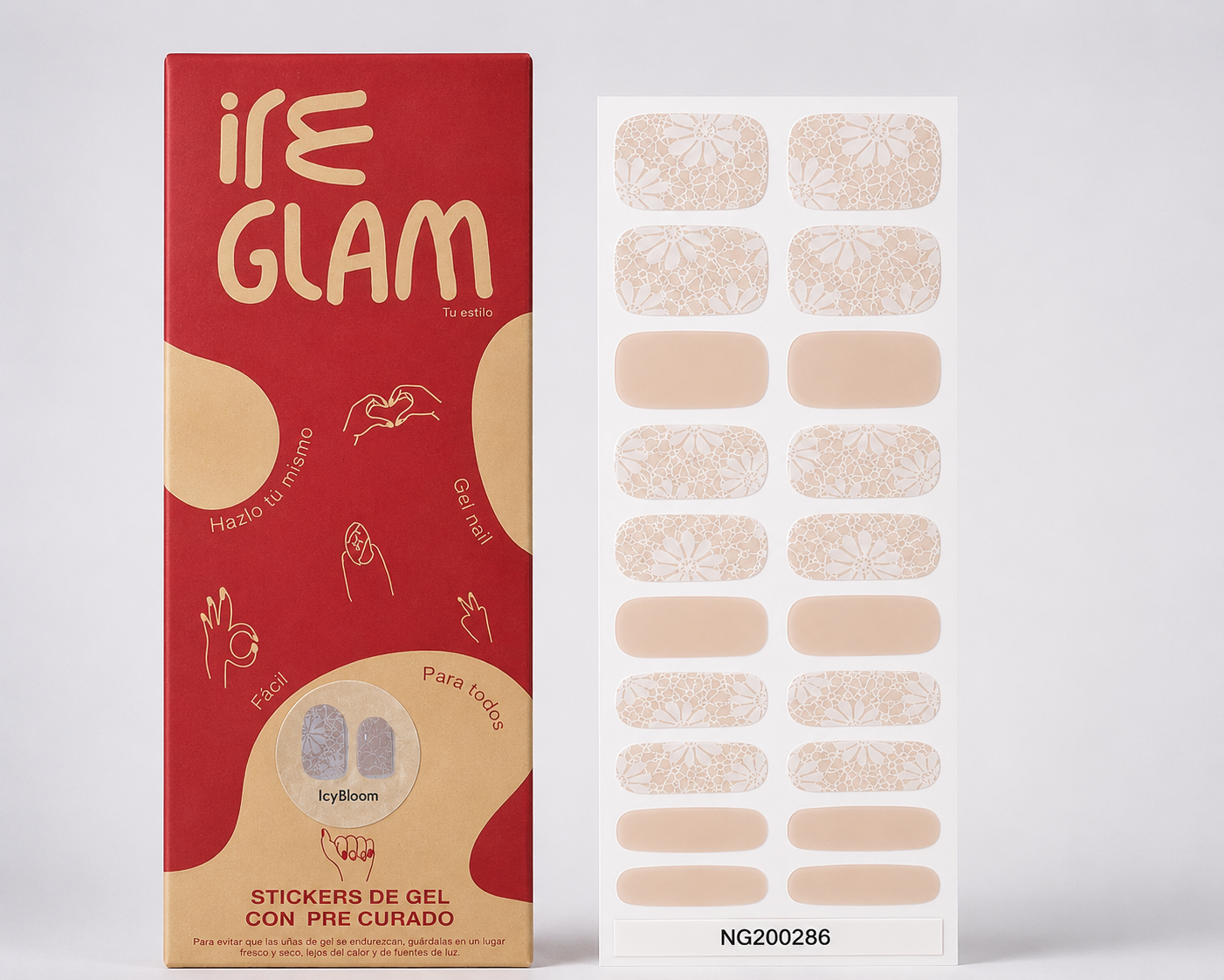 Icy bloom
