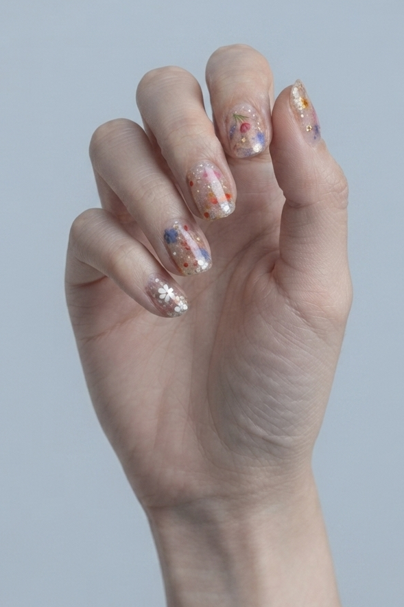 Shimmering flora